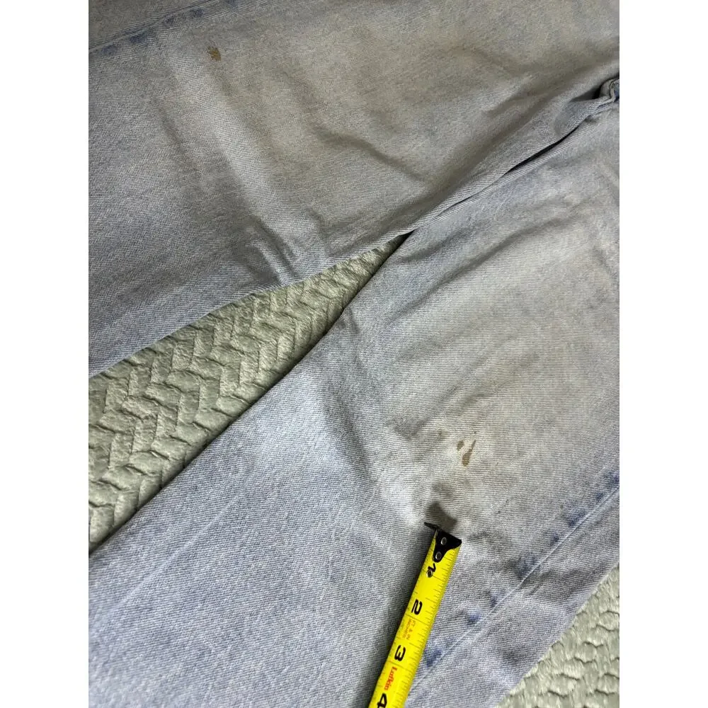 2000s Wrangler Light Wash Jeans 32x30 Straight Leg Distressed